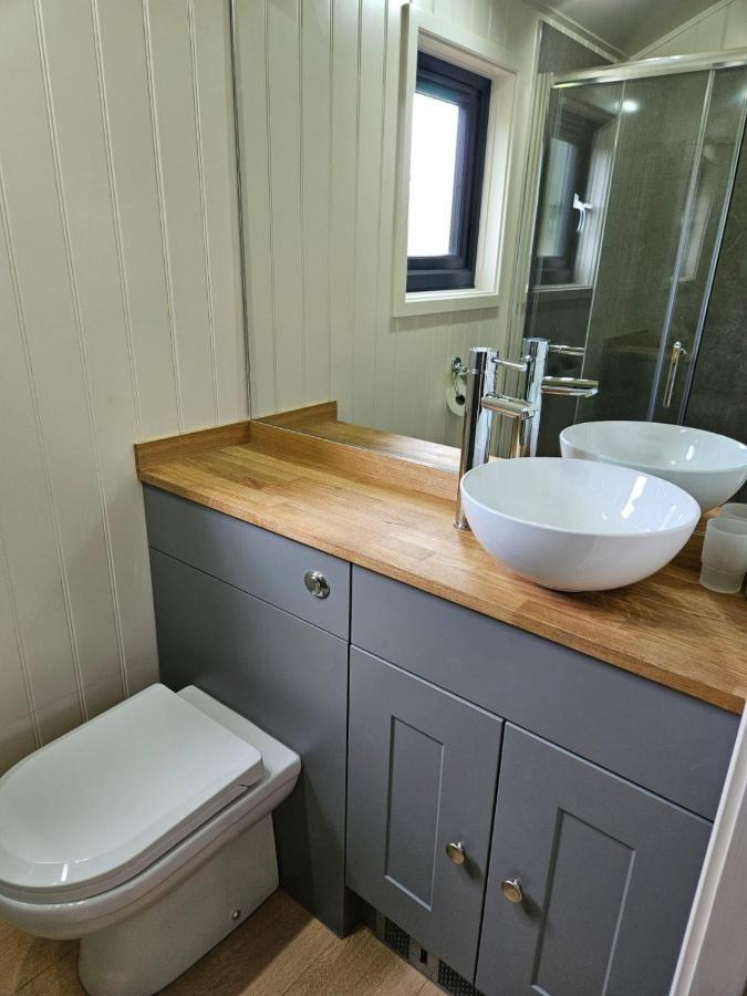 Woodland Shepherds Hut - 'Saga' Caernarfon Eksteriør billede