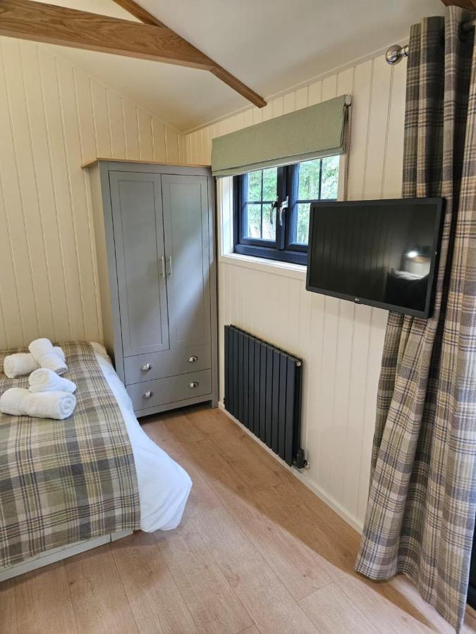 Woodland Shepherds Hut - 'Saga' Caernarfon Eksteriør billede